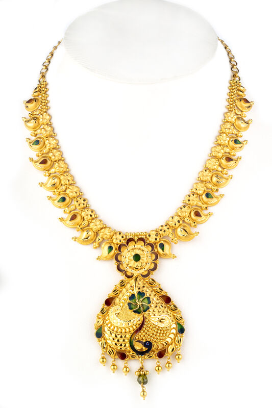 Meenakari Mango Haar - Featured Jewelry